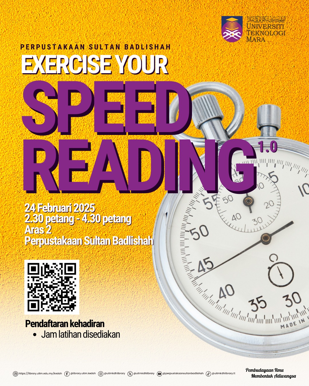 Program Exercise Your Speed Reading